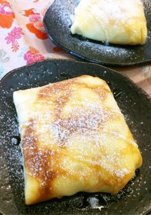 クレープのクリーム包み♪-レシピのメイン写真