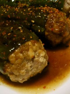 ピーマンの肉詰め♡煮込み-レシピのメイン写真