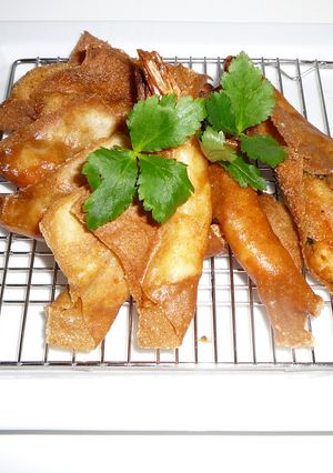 やみつきおつまみ！エビのパリパリ揚げ☆-レシピのメイン写真