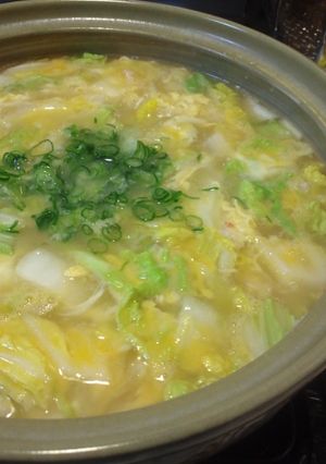 お米から〜白菜かに雑炊-レシピのメイン写真
