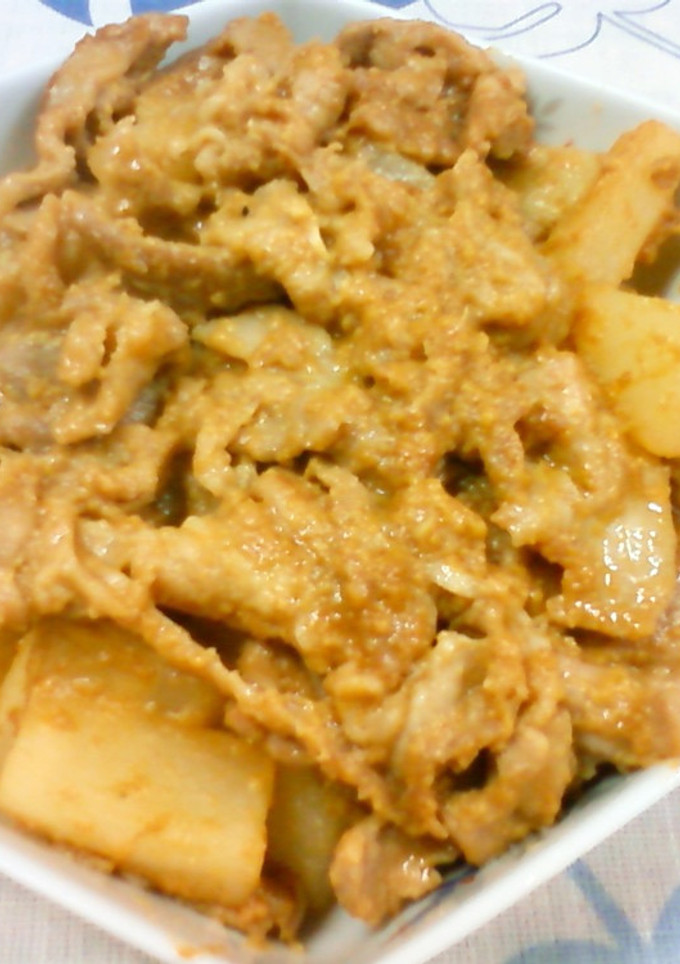 豚肉と大根の中華風炒め-レシピのメイン写真