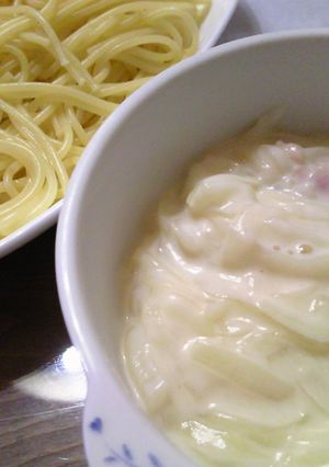 つけスパ・・・ホワイトソースな感じ-レシピのメイン写真