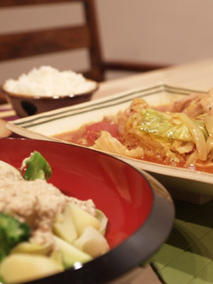 チキンとキャベツのトマト煮込み-レシピのメイン写真