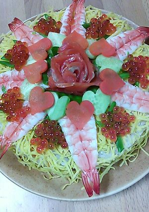 ひな祭り　ちらし-レシピのメイン写真