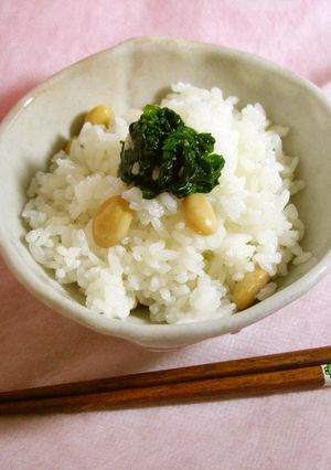 レシピ？塩麹の豆ご飯 おかわり必至です！-レシピのメイン写真