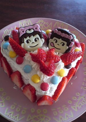 簡単☆雛祭りケーキ-レシピのメイン写真