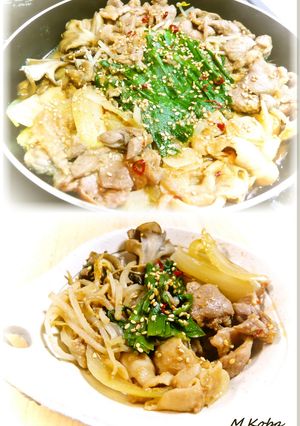 ホルジン鍋-レシピのメイン写真