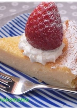 米粉でしっとり＊ベイクドチーズケーキ-レシピのメイン写真