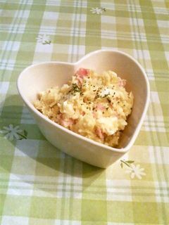 さつまいもとベーコンのクリチマヨサラダ-レシピのメイン写真