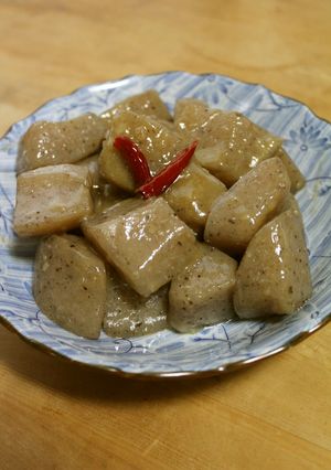 お弁当にも！ピリ辛こんにゃくの塩麹煮-レシピのメイン写真