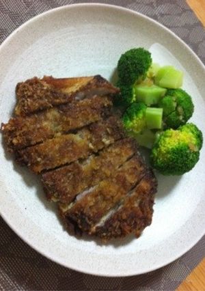 高野豆腐で量増しトンカツ-レシピのメイン写真