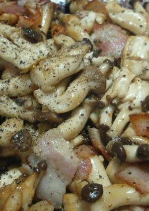 ビール盗 居酒屋エリンギにんにく炒め-レシピのメイン写真