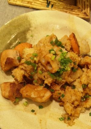 根菜とチキンの味噌味ごはん-レシピのメイン写真