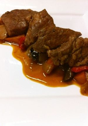 豚肉の甘酸っぱい煮込み-レシピのメイン写真