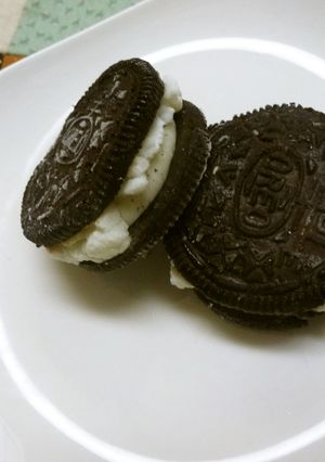 簡単☆オレオdeチーズアイスサンド-レシピのメイン写真