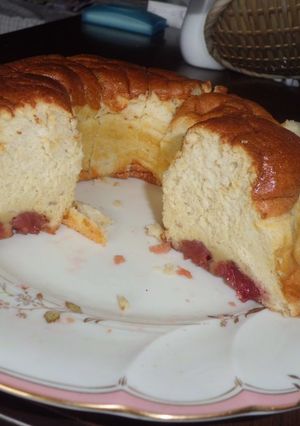 苺シフォンケーキ-レシピのメイン写真