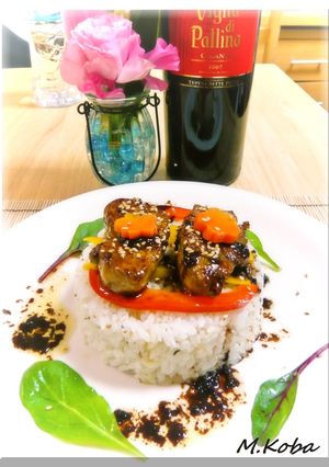 フォワグラ丼-レシピのメイン写真