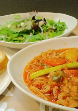 鶏肉のトマトと野菜だけ煮込み(◎o◎)-レシピのメイン写真