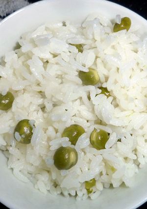 簡単!豆御飯;グリンピース春の旬メニュー-レシピのメイン写真