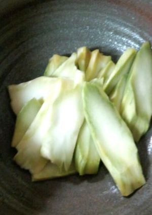 ブロッコリー茎の味噌漬け-レシピのメイン写真
