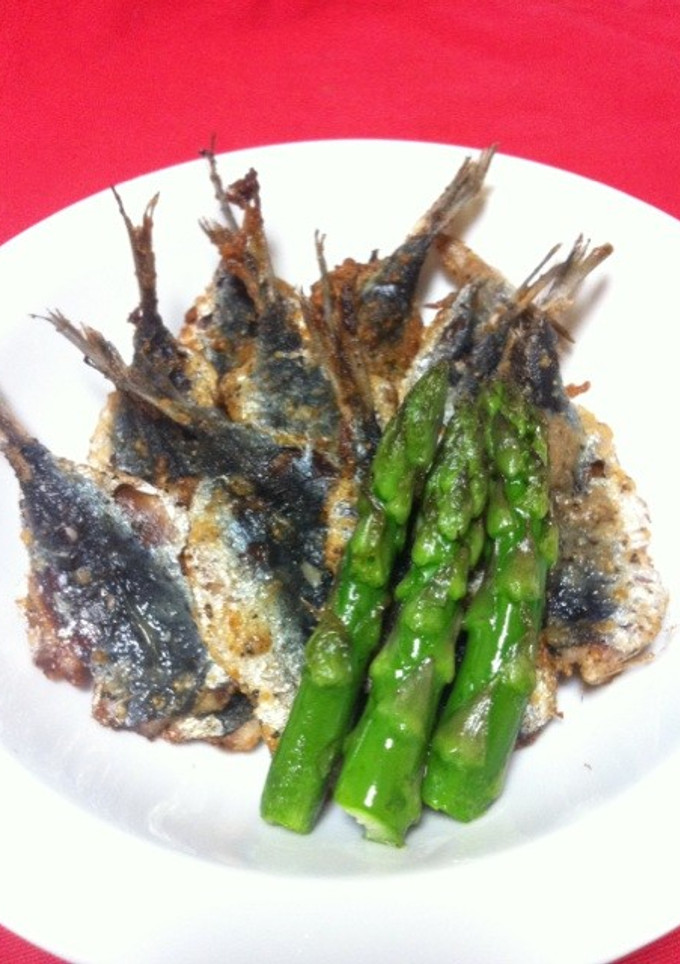 いわしのから揚げ！-レシピのメイン写真