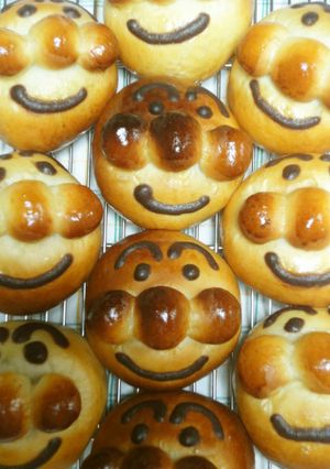 プチで可愛い「アンパンマン」のパン-レシピのメイン写真