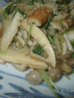 たけのこ・しめじ・ちくわのしょうが焼き-レシピのメイン写真