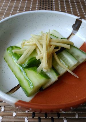 きゅうりの生姜あえ-レシピのメイン写真