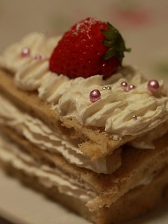 卵一個♪黒糖きなこのホワイトチョコケーキ-レシピのメイン写真