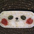 簡単キャラ弁♪貼るだけパンダ