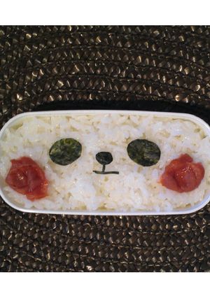 簡単キャラ弁♪貼るだけパンダ-レシピのメイン写真