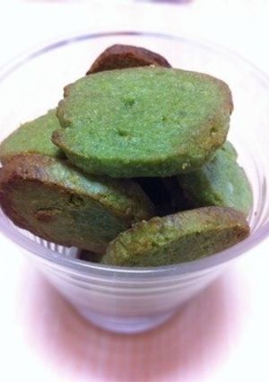 ビニール袋とトースターでクッキー♡抹茶？-レシピのメイン写真