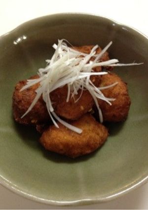 簡単!!鮭と豆腐の落とし揚げ☆-レシピのメイン写真