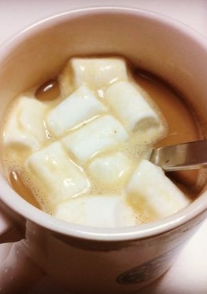 マシュマロカフェオレ-レシピのメイン写真