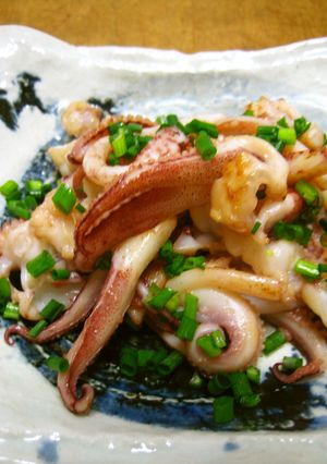 いかのげそ!塩麹で30分あえて焼くだけ!-レシピのメイン写真