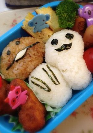 キャラ弁☆なめこ弁当-レシピのメイン写真