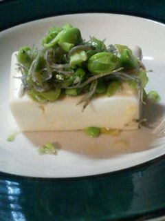 冷や奴のジャコ・枝豆のせ★-レシピのメイン写真