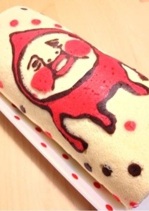 こびとデコロールケーキ★カクレモモジリ-レシピのメイン写真
