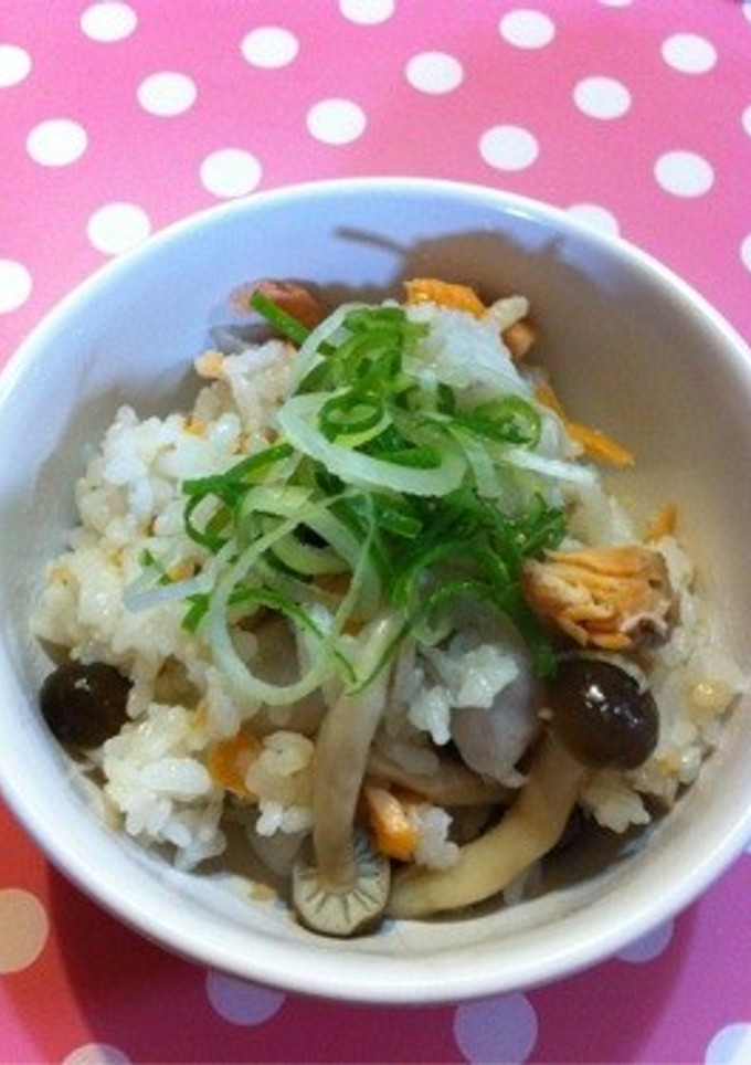 鮭と里芋の炊き込みご飯-レシピのメイン写真