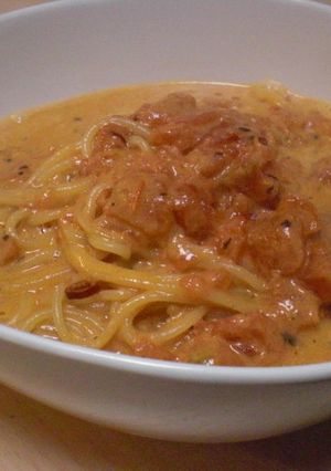 トマトクリームパスタ-レシピのメイン写真