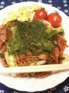 お鍋で料理!☆蒸し焼きそば-レシピのメイン写真