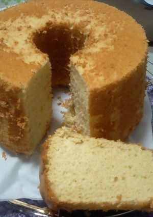 ノンオイルメープルシフォンケーキ-レシピのメイン写真