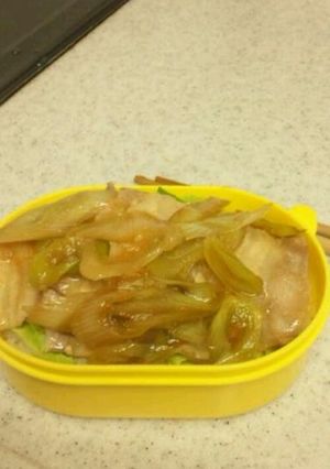 シリコンスチーマーでしょうが焼き風★-レシピのメイン写真