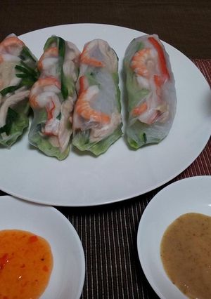 簡単！生春巻き-レシピのメイン写真