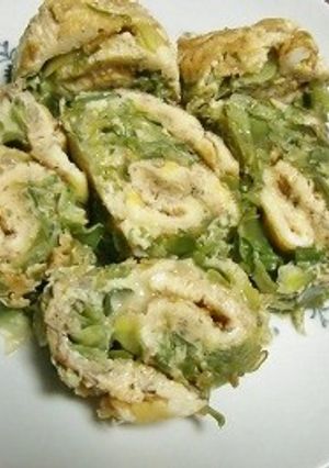 春を感じるめかぶの卵焼きに、チーズイン♬-レシピのメイン写真