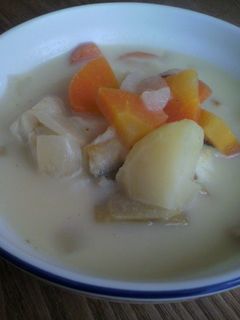 タラの豆乳スープ-レシピのメイン写真