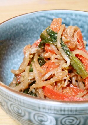 ３色野菜の酢味噌和え-レシピのメイン写真