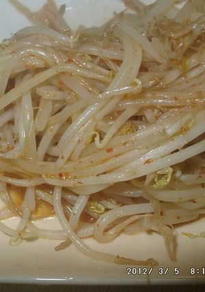 もやし炒め(一風堂ホットもやしソース)-レシピのメイン写真