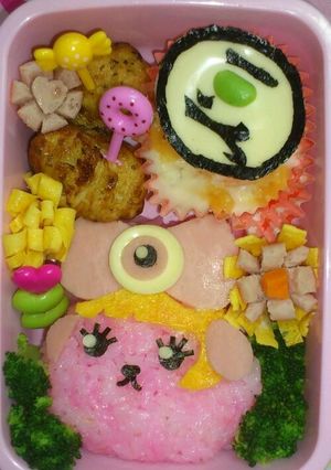キャラ弁☆豆しぱみゅぱみゅ-レシピのメイン写真