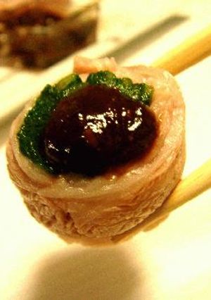 春菊牛巻-レシピのメイン写真